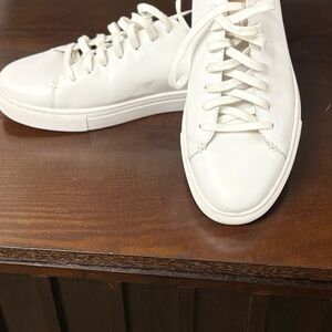 Club Monaco Classic White Sneakers